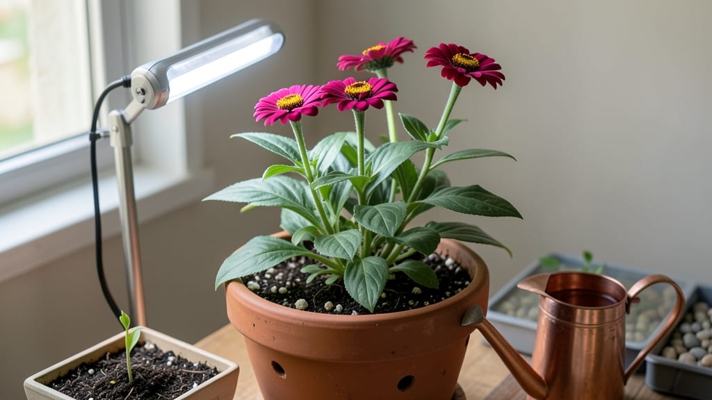 Can You Grow Zinnias Indoors: Light, Pot Size, and Variety Tips for Success