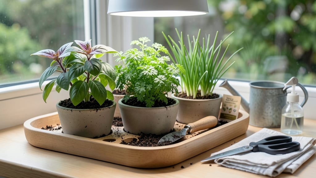 Indoor Herb Garden Kit Recommendations: Beginner-Friendly Grow Lights and Soil Mix