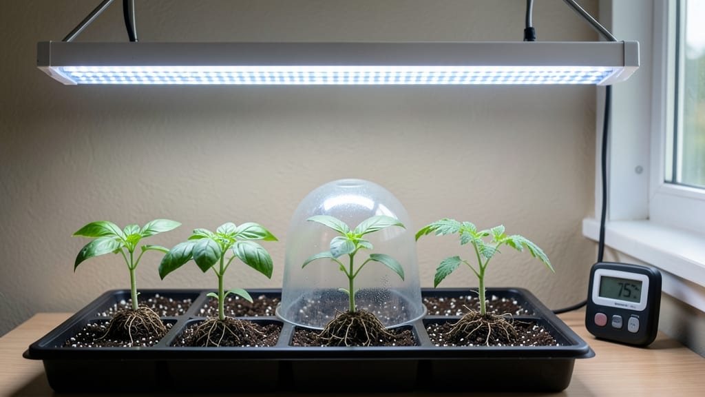 Lights for Growing Seedlings Indoors: Full-Spectrum LED Setup for Fast, Healthy Starts