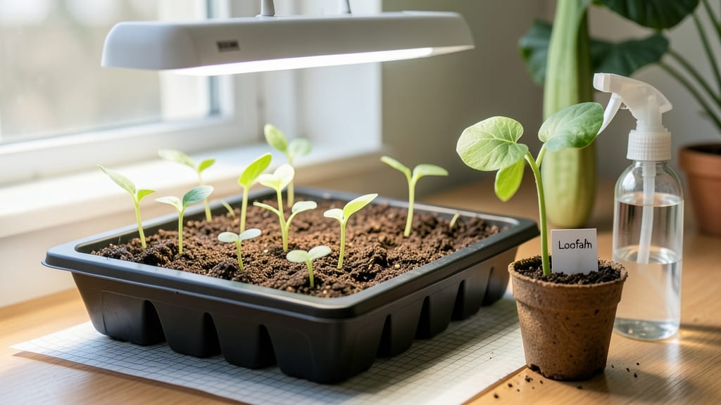 When to Start Loofah Seeds Indoors: 3-Step Timing Guide for Year-Round Harvests