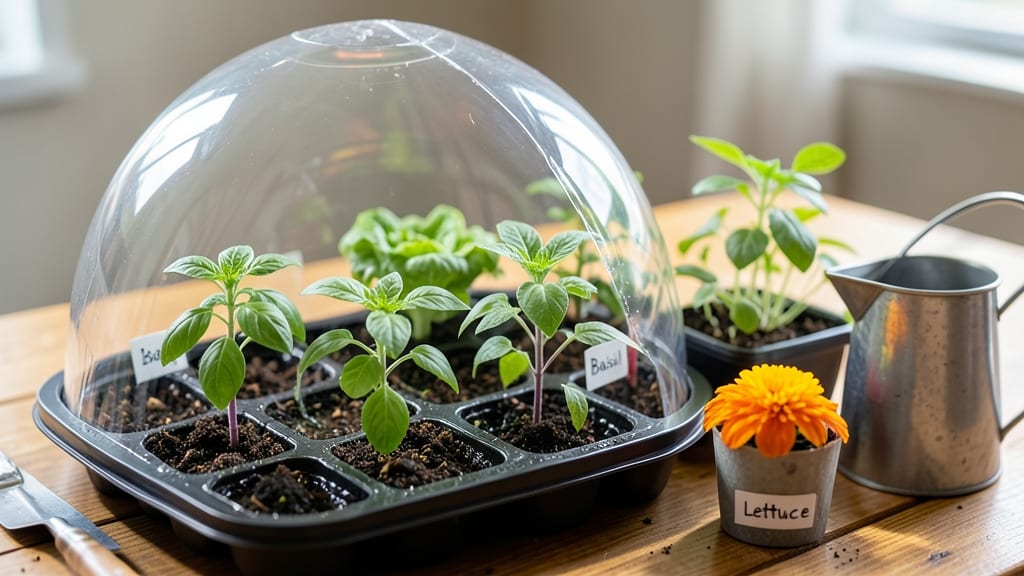 Indoor Seed Starter Greenhouse: Max Germination Rates With Humidity Control