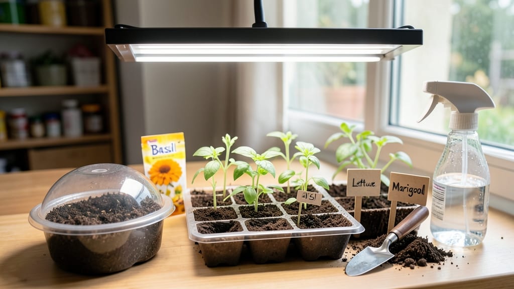 Indoor Seed Starter Kits: Fast Germination With Humidity Control Tricks