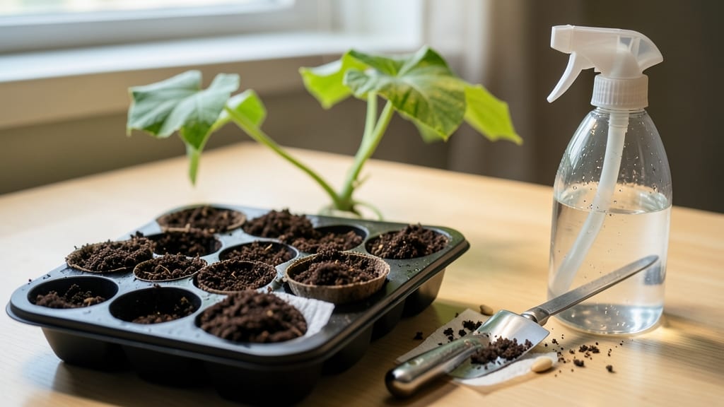 Planting Squash Seeds Indoors: Early Start for Strong, Healthy Starts
