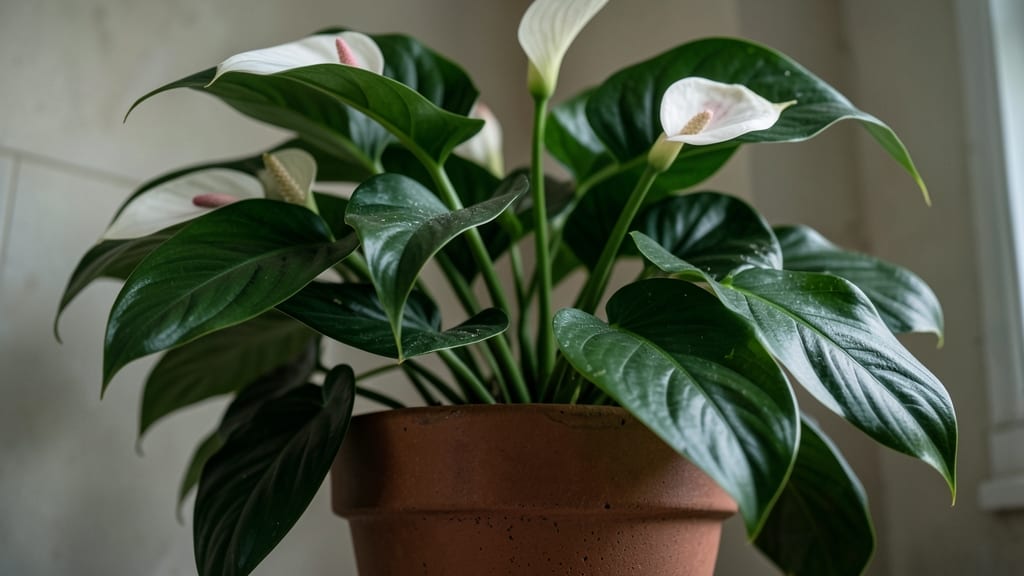 Peace Lily (Spathiphyllum)