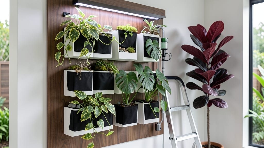 Indoor Plant Wall Systems: Space-Saving Vertical Garden Design
