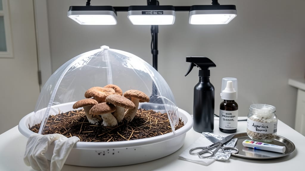 Growing Portobello Mushrooms Indoors: Lush Harvests Without Sunlight Exposure