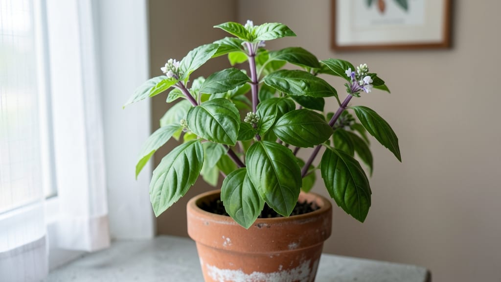 Growing Thai Basil Indoors: Fragrant Harvests in Sunlit Windows