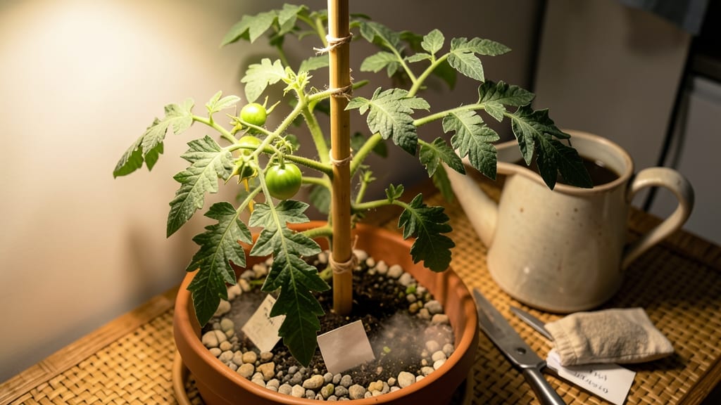 Overwintering Tomato Plants Indoors: Light and Heat Hacks for Survival