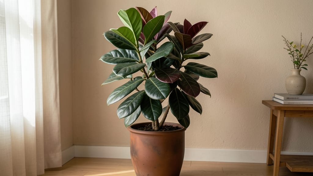 How Much Light Do Rubber Plants Need Indoors: Thriving in Low to Bright Indirect Sun