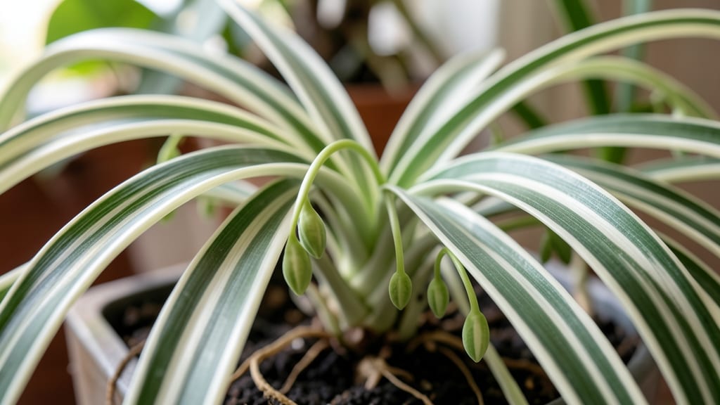 How Much Light Does a Spider Plant Need Indoors: Thriving Care for Variegated Leaves and Trailing Growth