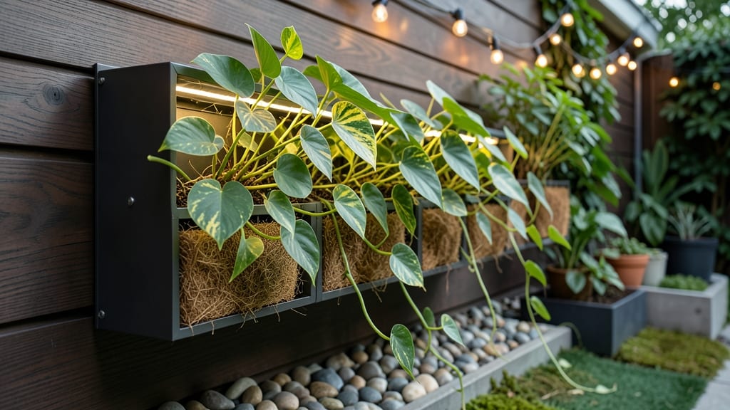 Indoor Wall Garden: Vertical Space-Saving Blooms for Any Home
