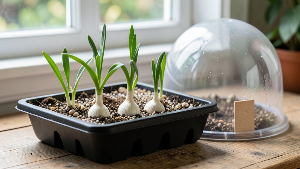 Starting Garlic Indoors: Bold, Pungent Cloves Ready in 60 Days