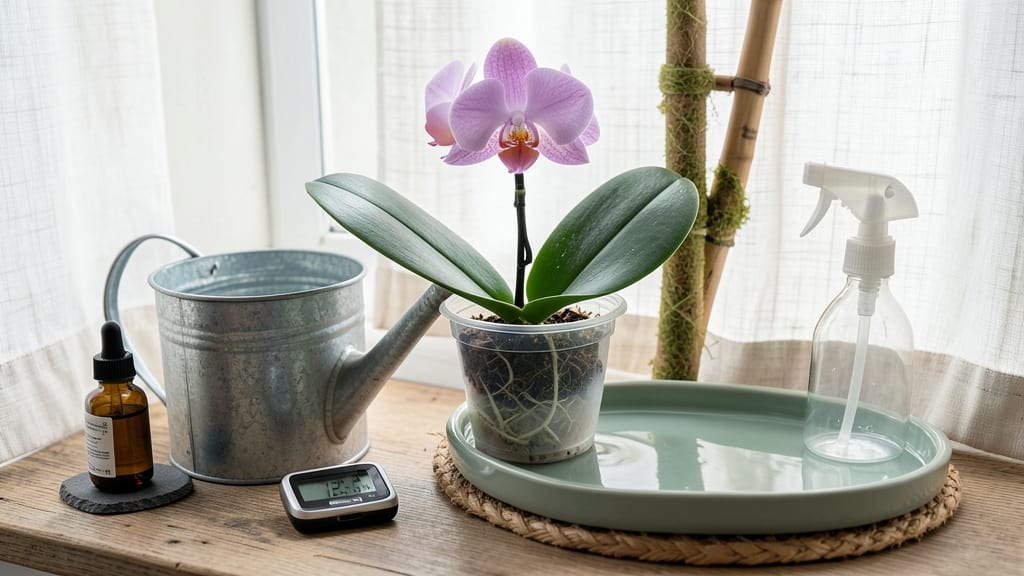 How to Care for Indoor Orchids: Light, Humidity, and Watering Secrets Revealed