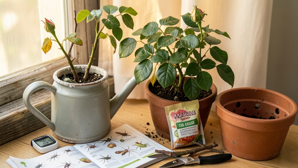 Indoor Rose Plant Dying: Revive Wilted Blooms With 3 Easy Fixes