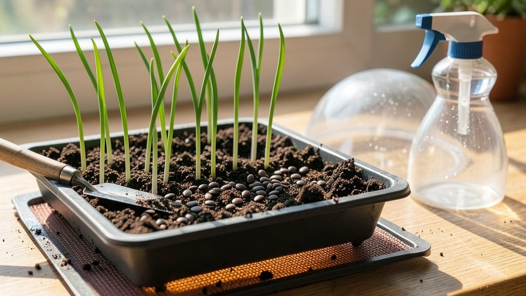 How to Plant Onion Seeds Indoors: Speed-Germination Tricks for Strong Starts
