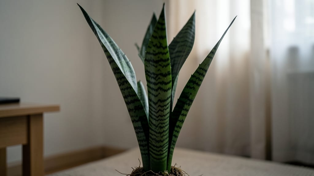 Snake Plant (Sansevieria trifasciata)