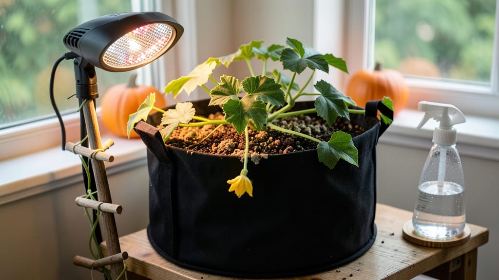 Indoor Pumpkin Plant Recipe: Thriving Vine Growth Without Sunlight