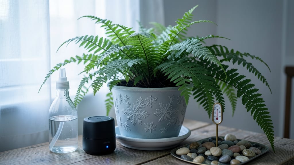 Frosty Fern Care Indoors: Humidity-Loving Secrets for Lush Growth Year-Round