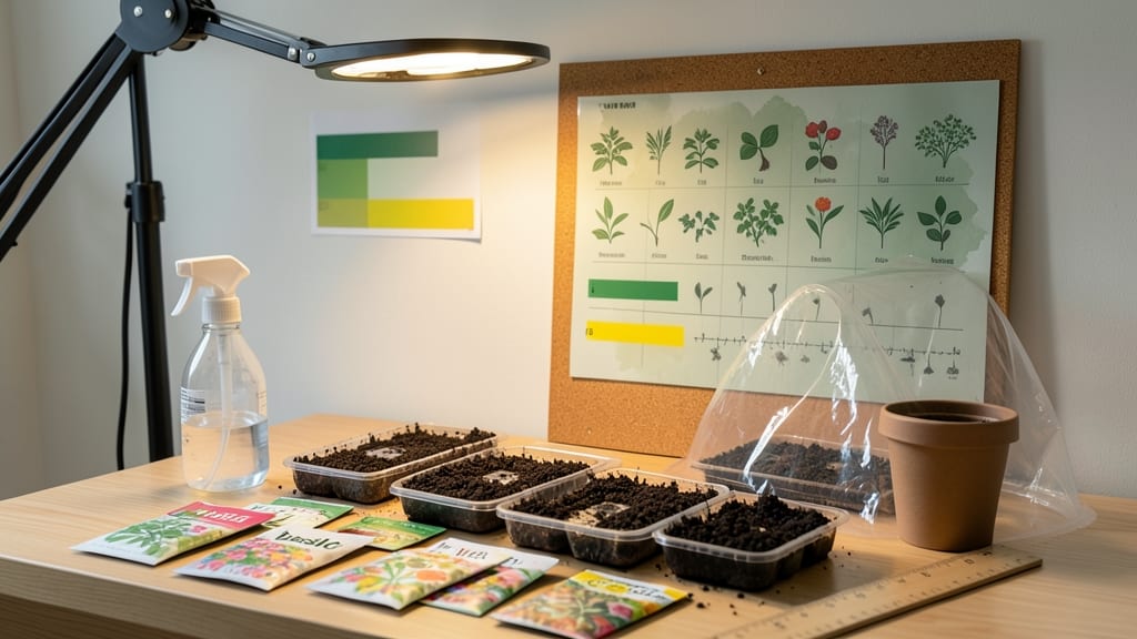 Indoor Seed Planting Chart: Month-by-Month Germination Guide