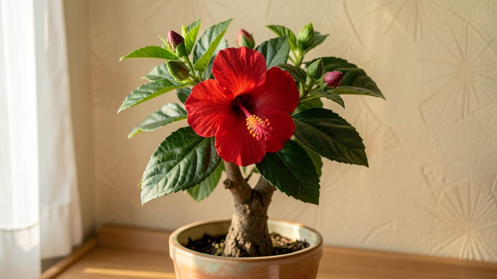 Hibiscus Tree Indoors: Year-Round Blooms With 3 Pruning Tricks
