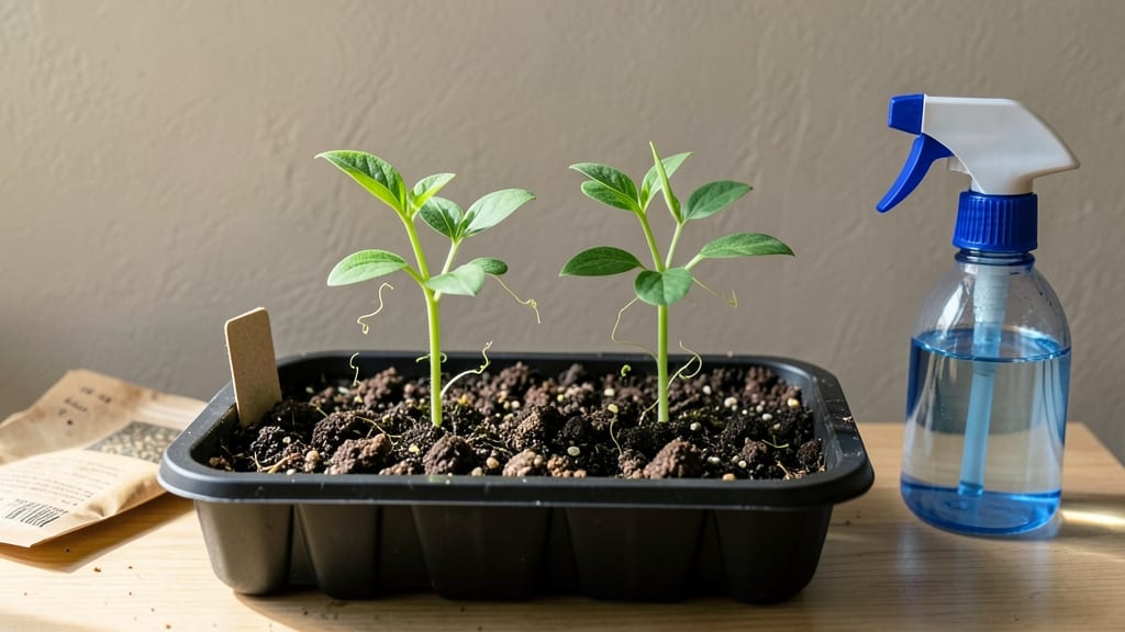 Starting Sweet Peas Indoors: Early Spring Starter for Lush Garden Vines