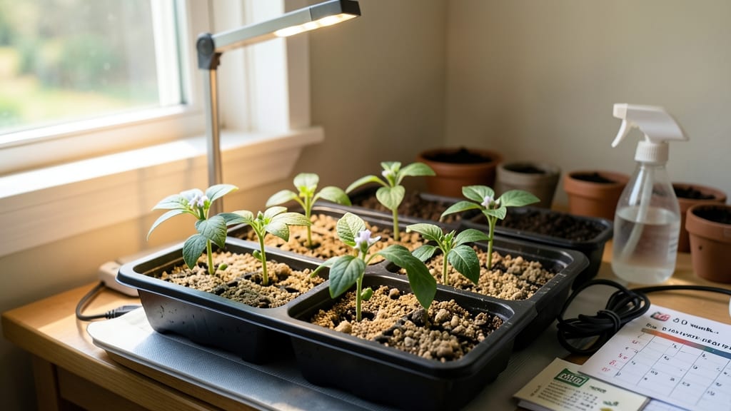 When to Start Hot Pepper Seeds Indoors: 8-Week Pre-Planting Schedule for Bold Harvests