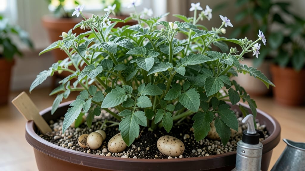 How to Grow Potatoes in Containers Indoors: Year-Round Harvests With Minimal Space