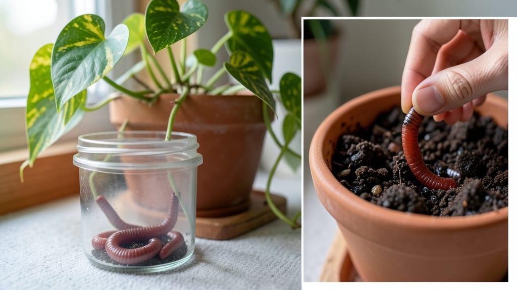 Earthworms in Indoor Plants: Natural Soil Aerators and Nutrient Boosters