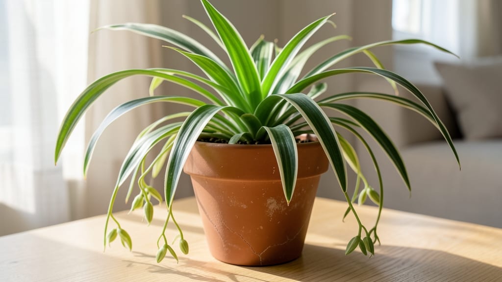 Spider Plant (Chlorophytum comosum)