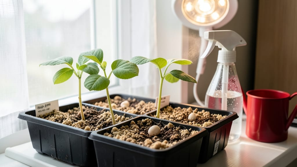 Starting Beans Indoors: Warm Mat Method for Faster Sprouting