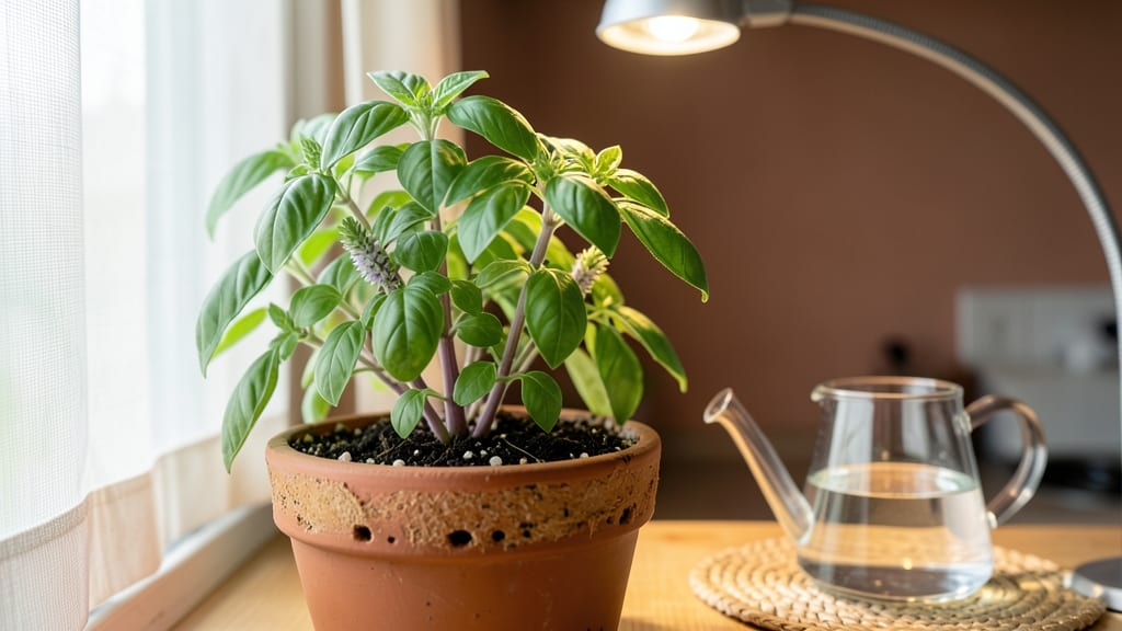 Raising Basil Indoors: Sunlight Secrets for Lush, Fragrant Growth