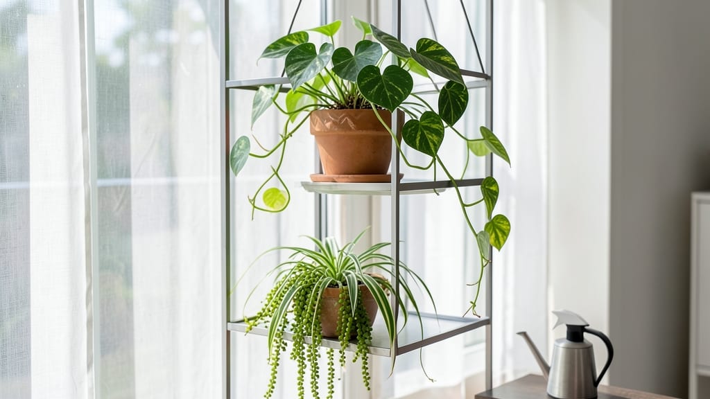Indoor Hanging Plant Stands: Space-Saving Elegance for Small Spaces