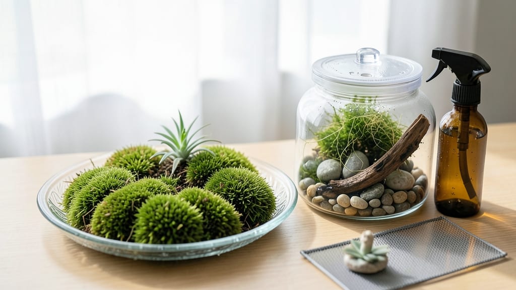 Indoor Moss Garden: Lush Miniature Forest in Any Room