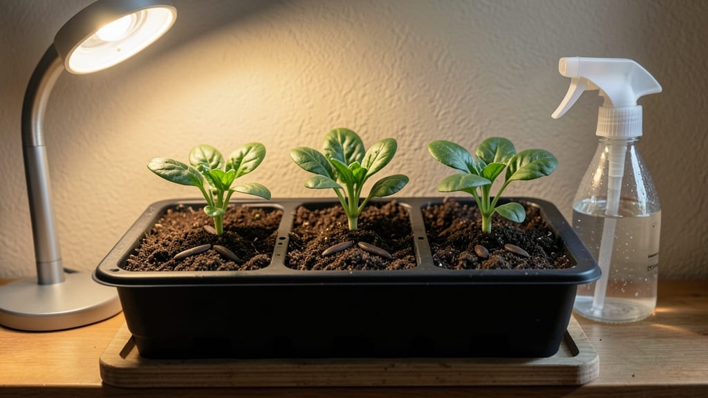 How to Grow Spinach Indoors: Fast Leafy Harvest in 20 Days