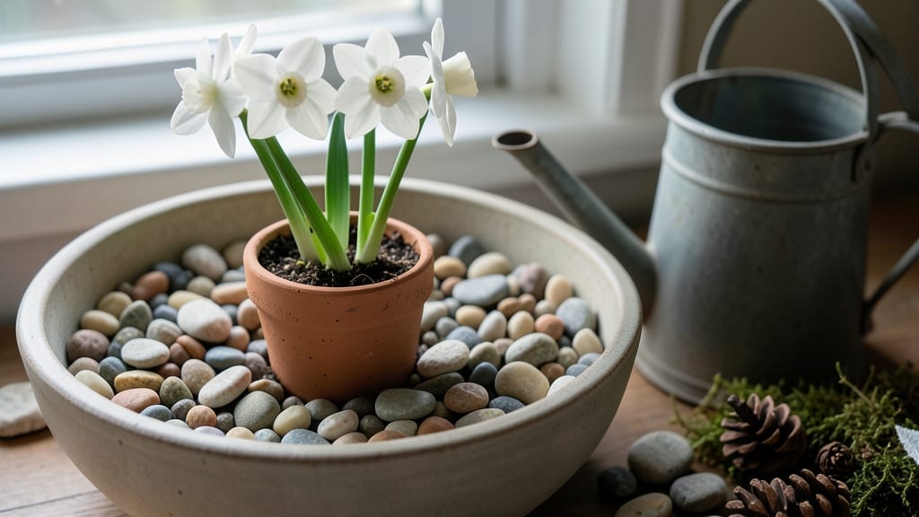 Paperwhite Narcissus Indoors: Fragrant Winter Blooms Without Sunlight