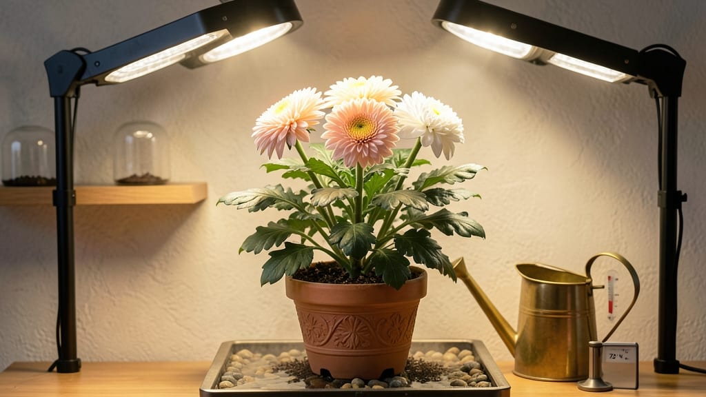 Can Mums Survive Indoors: Light, Temperature, and Care Tips for Year-Round Growth