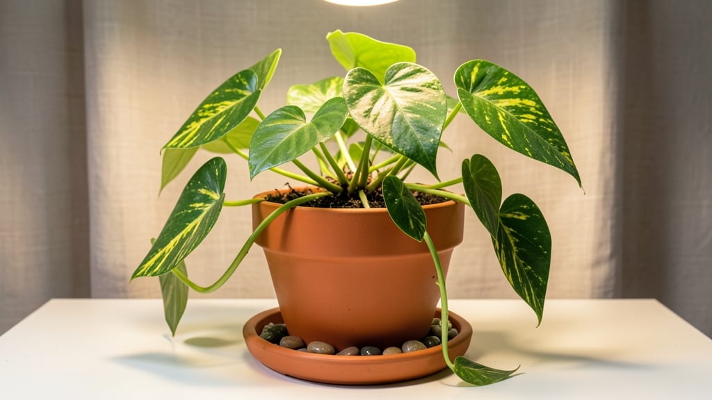 Indoor Planter With Light: Brightens Small Spaces With Low-Maintenance Greenery