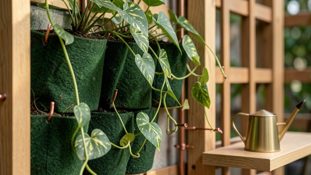 Vertical Indoor Plant Wall: Space-Saving Jungle for Any Room