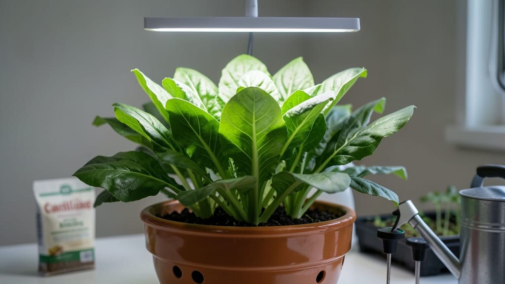 Growing Romaine Indoors: Crisp Stems and Leafy Harvests in 6 Weeks