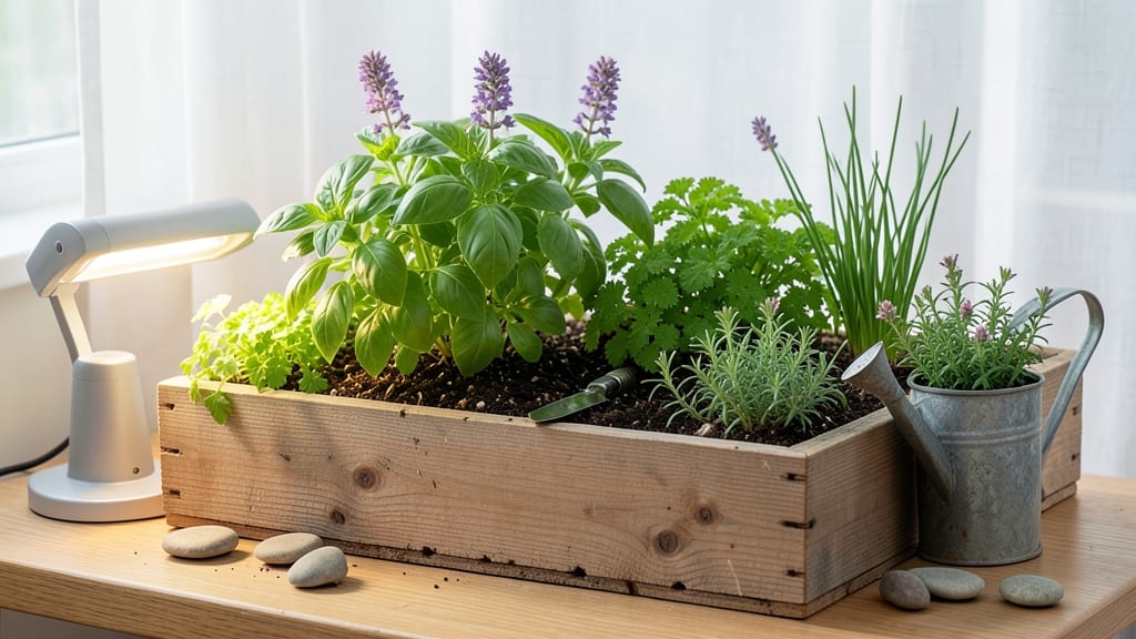 Indoor Raised Garden Beds: Compact Growing Space for Herbs and Greens