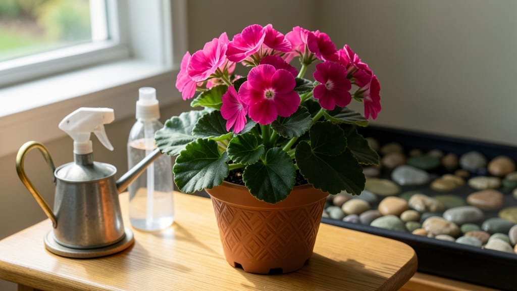 Can Geraniums Live Indoors: Light, Soil, and Care Requirements for Thriving Potted Plants