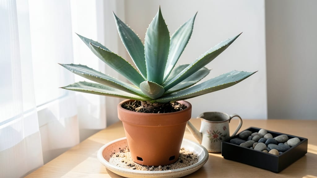 Growing Agave Indoors: Sun-Kissed Spikes for Cozy Apartments