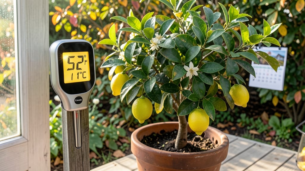 When to Bring Lemon Tree Indoors: Before First Frost for Root Protection