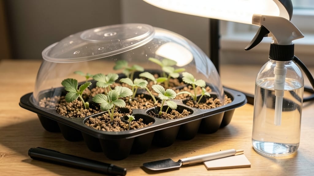 How to Germinate Strawberry Seeds Indoors: Fast-Sprouting Tricks for Tiny Greenhouses