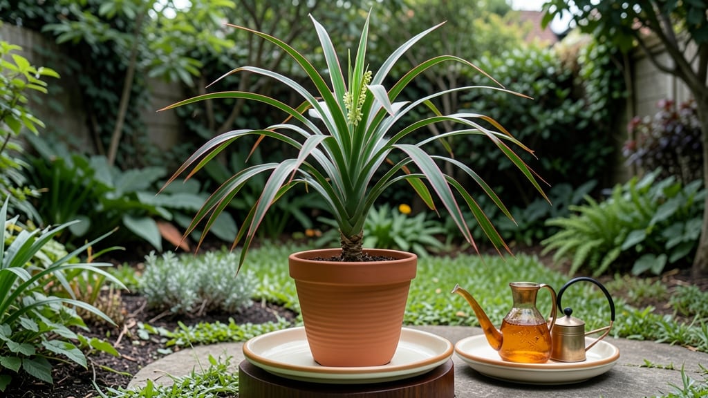 Indoor Tall Plant Pots Recipe: Vertical Space-Saving Garden Design