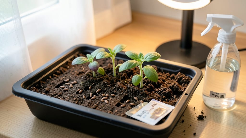 How to Plant Basil Seeds Indoors: Sunlit Windowsill Starts for Bold Harvests